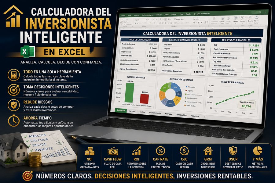 Calculadora del Inversionista Inteligente en Excel