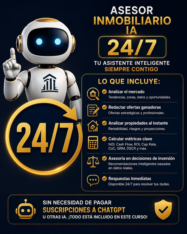 Asesor Inmobiliario IA 24/7